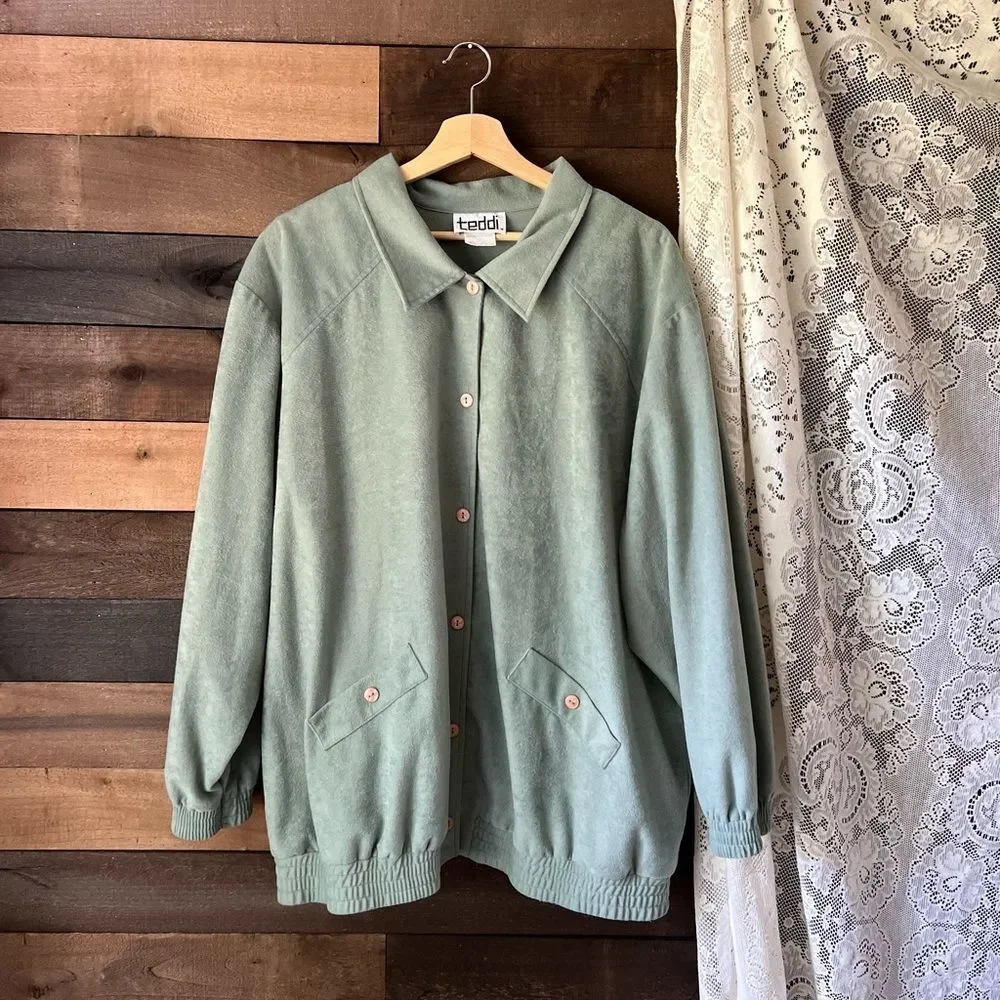 Vintage 80s seafoam