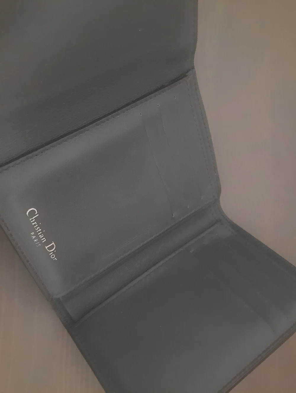 Christian Dior Pebbled Wallet