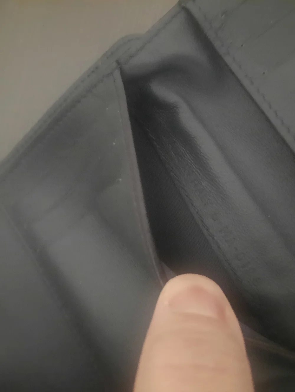 Christian Dior Pebbled Wallet