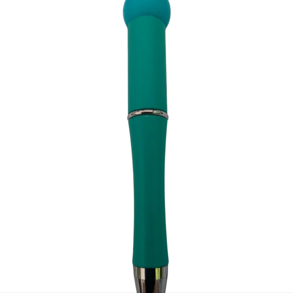 Hand Crafted teal pen