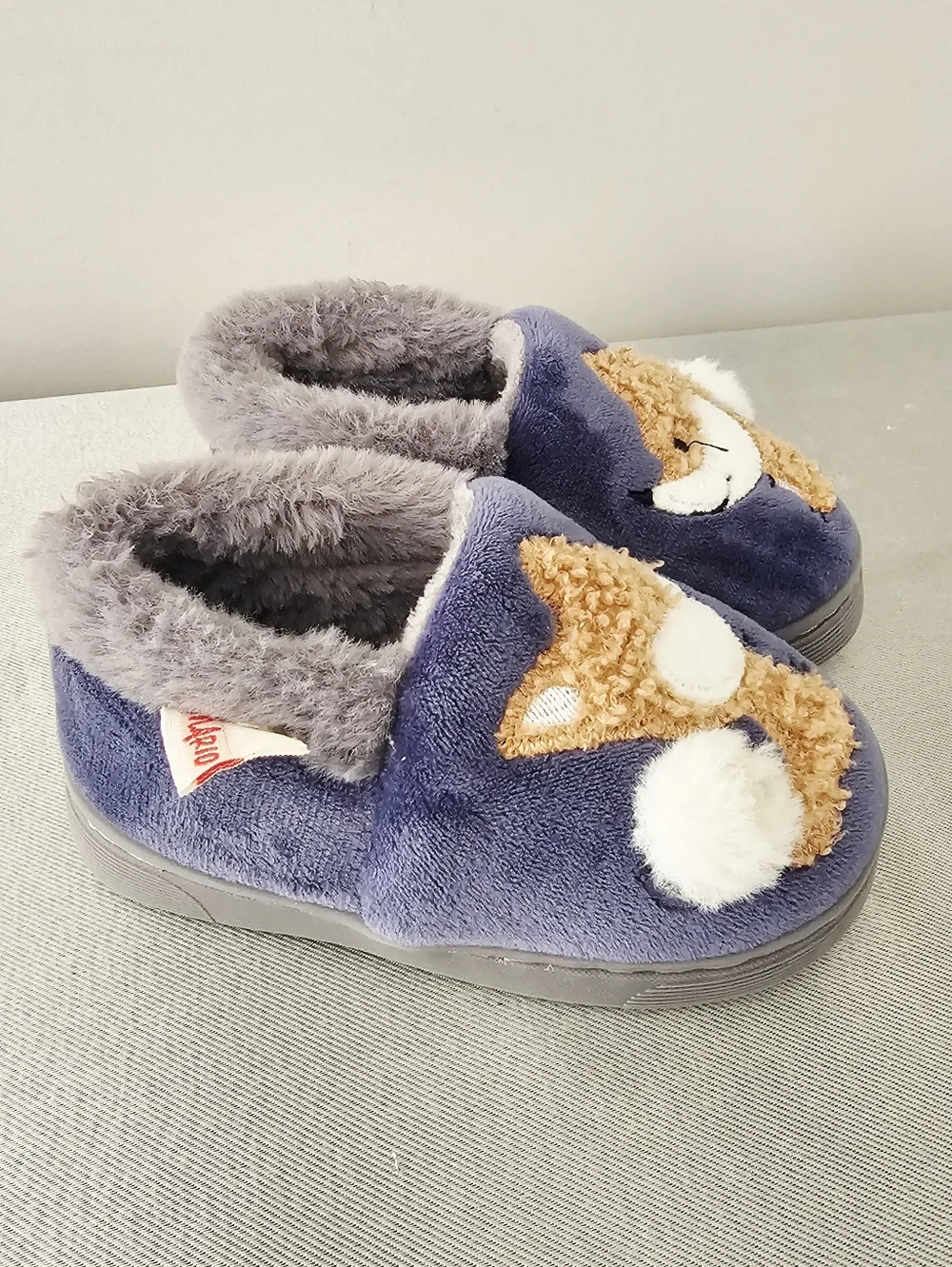MARIO Fluffy Little Fox Slippers