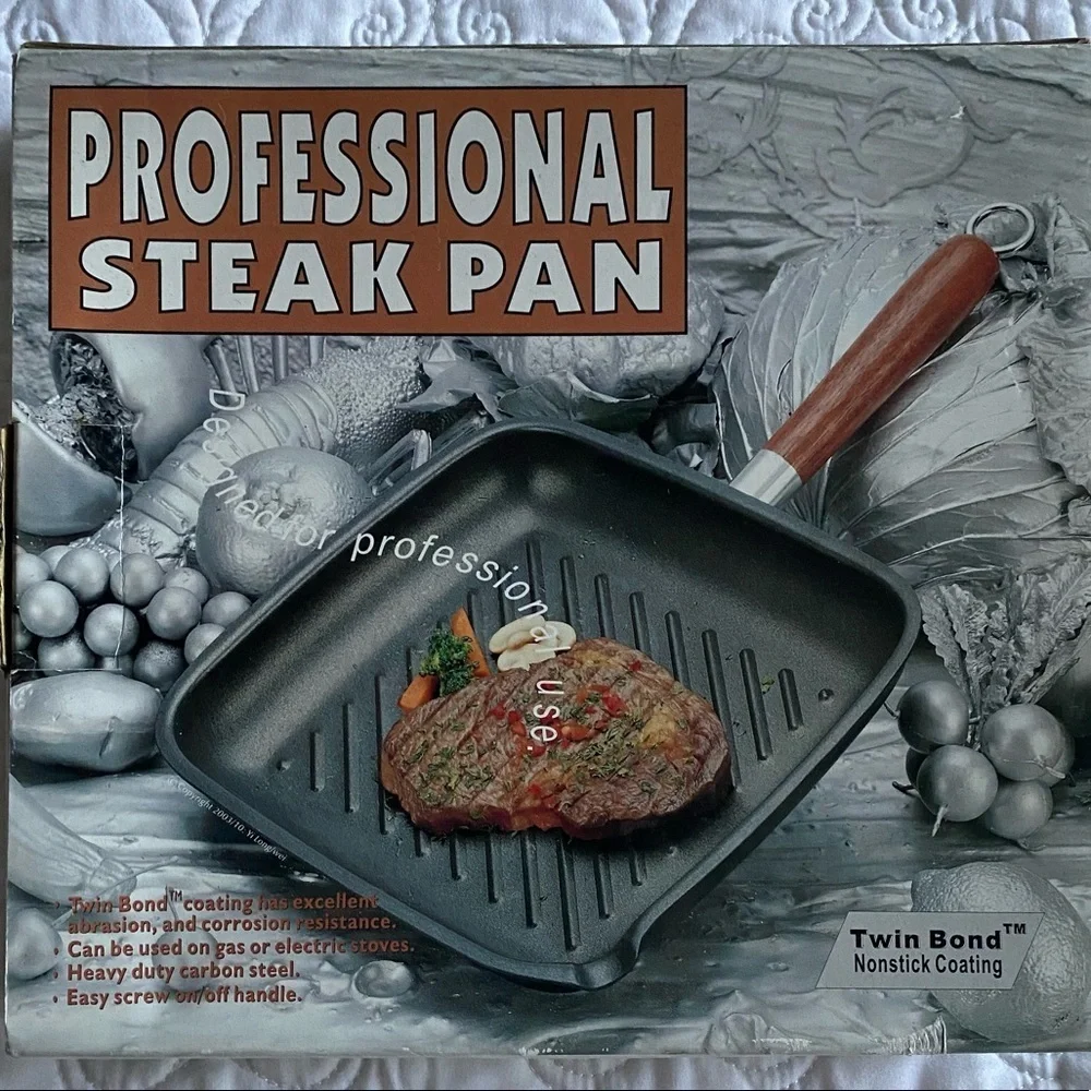 Professional Square Steak Pan