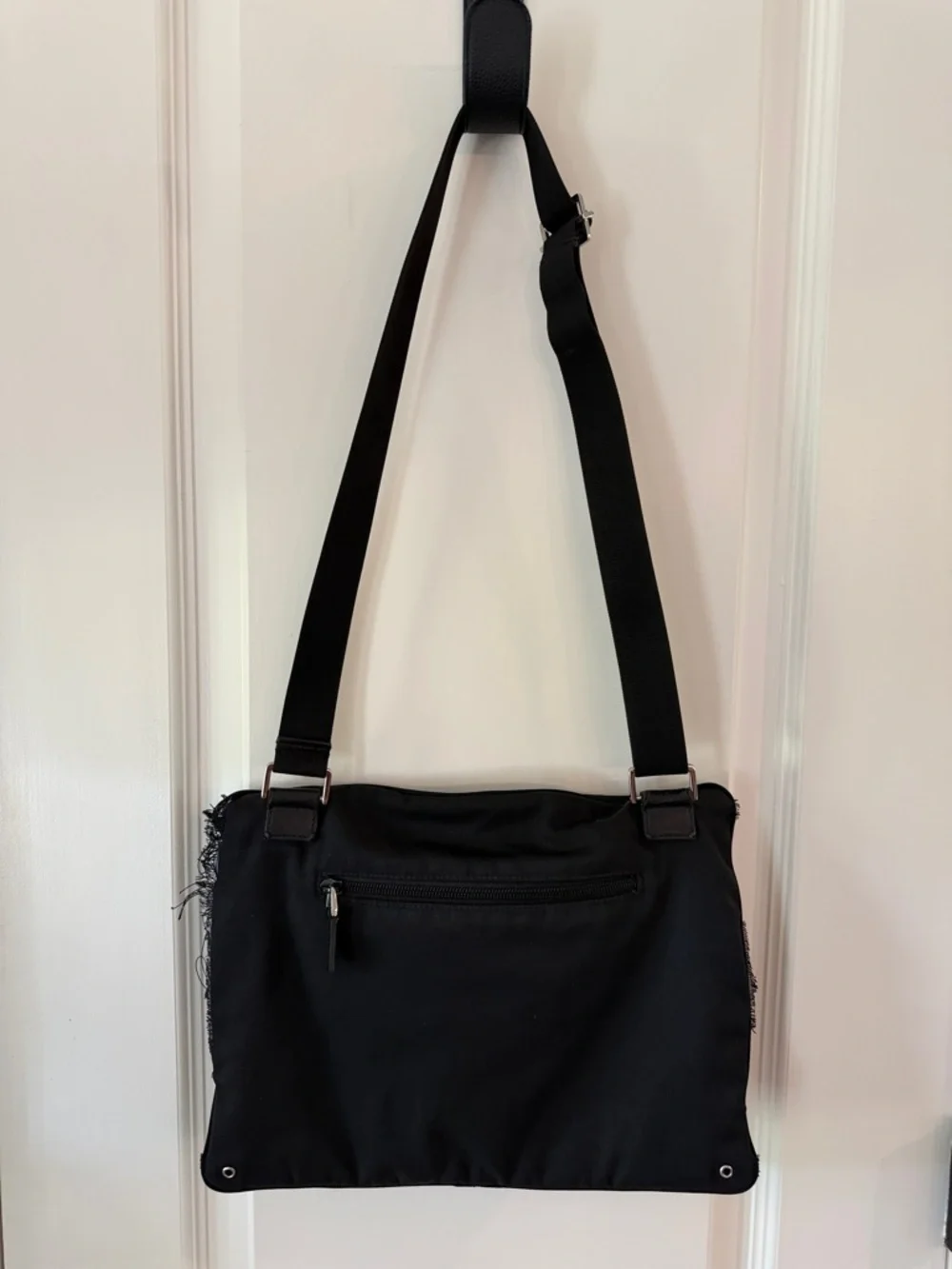 Gucci nylon leather