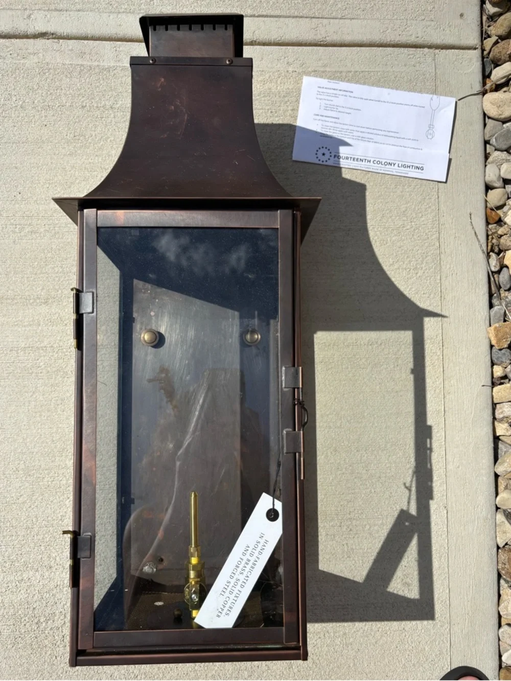 fourteenth colony lighting product gas clear