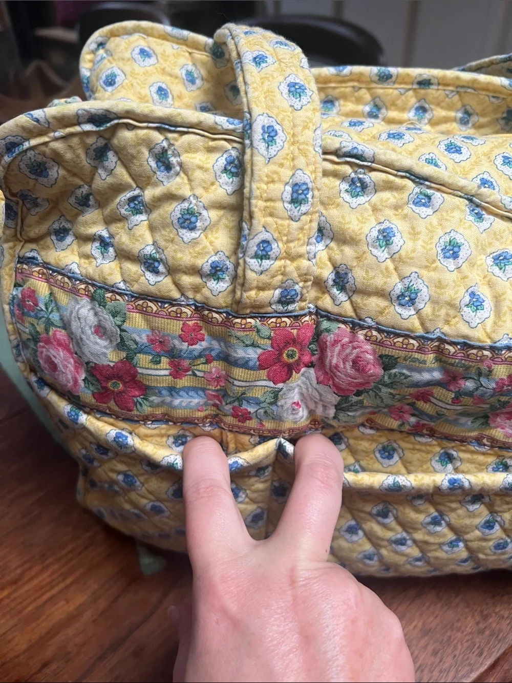 Vera Bradley quilted vintage