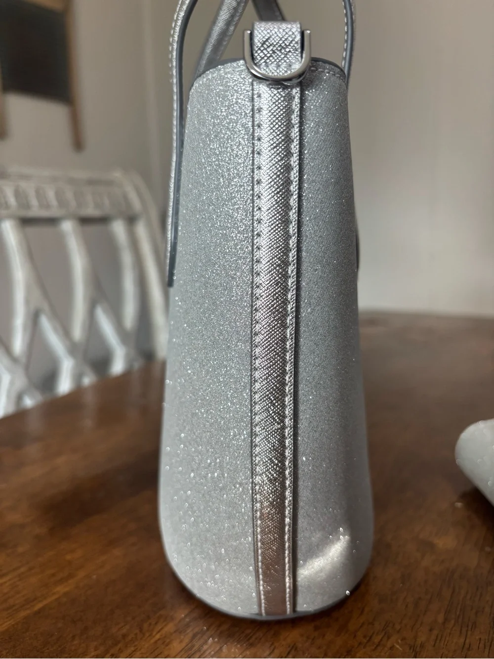 sparkling silver