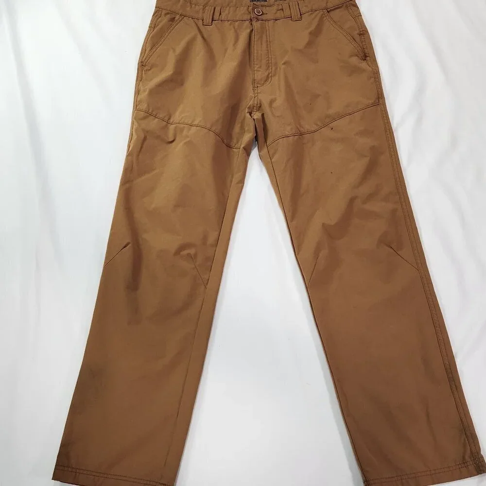 Men's Lake and Trail Brown Hiking Pants 36X32