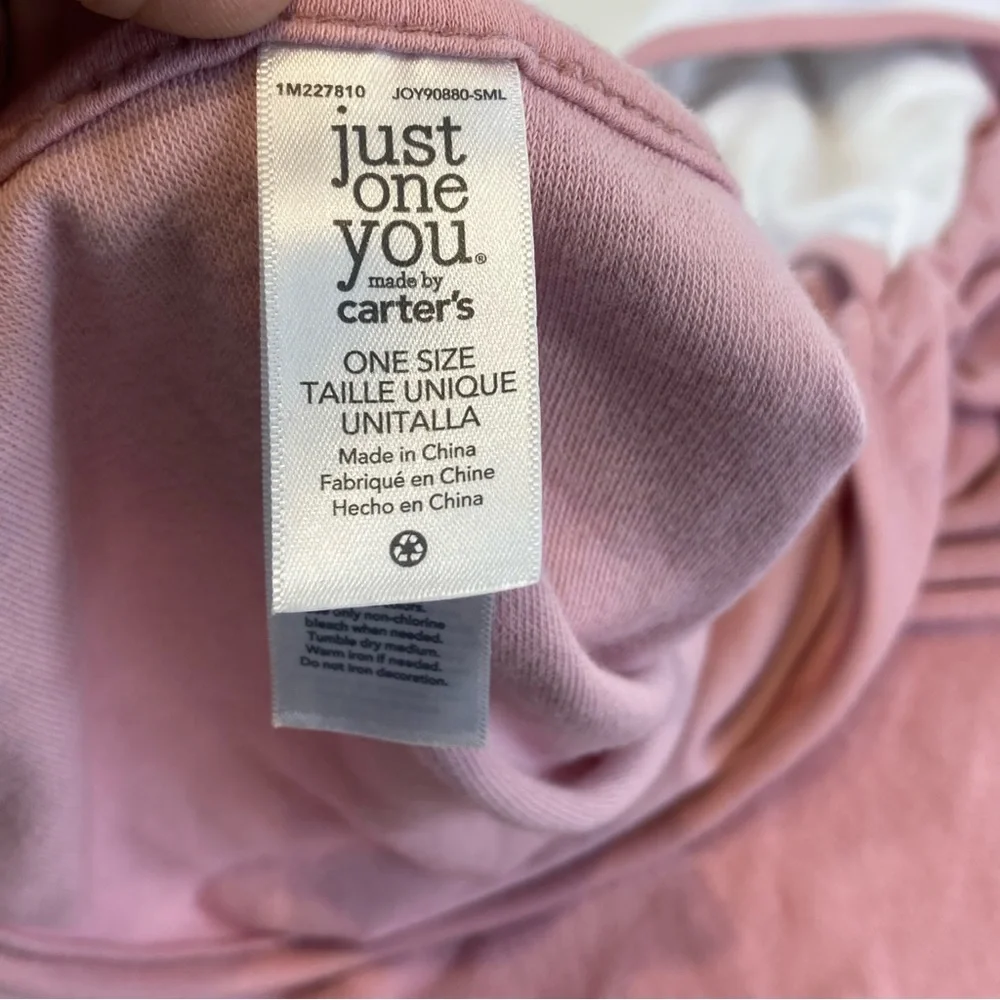 Carters Just One You Baby Bear Hooded Towel with 5 cloud island rags one size