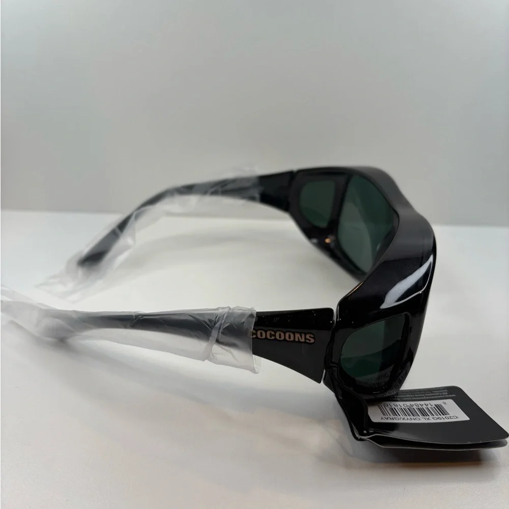 Cocoons C2019G XL ONYX/GRAY Sunglasses - Cocoons Sunglasses Fitovers XL