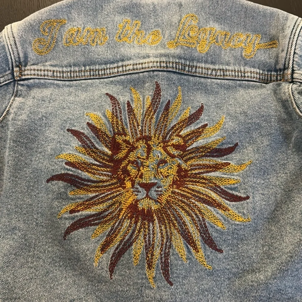 Abercrombie kids denim jacket