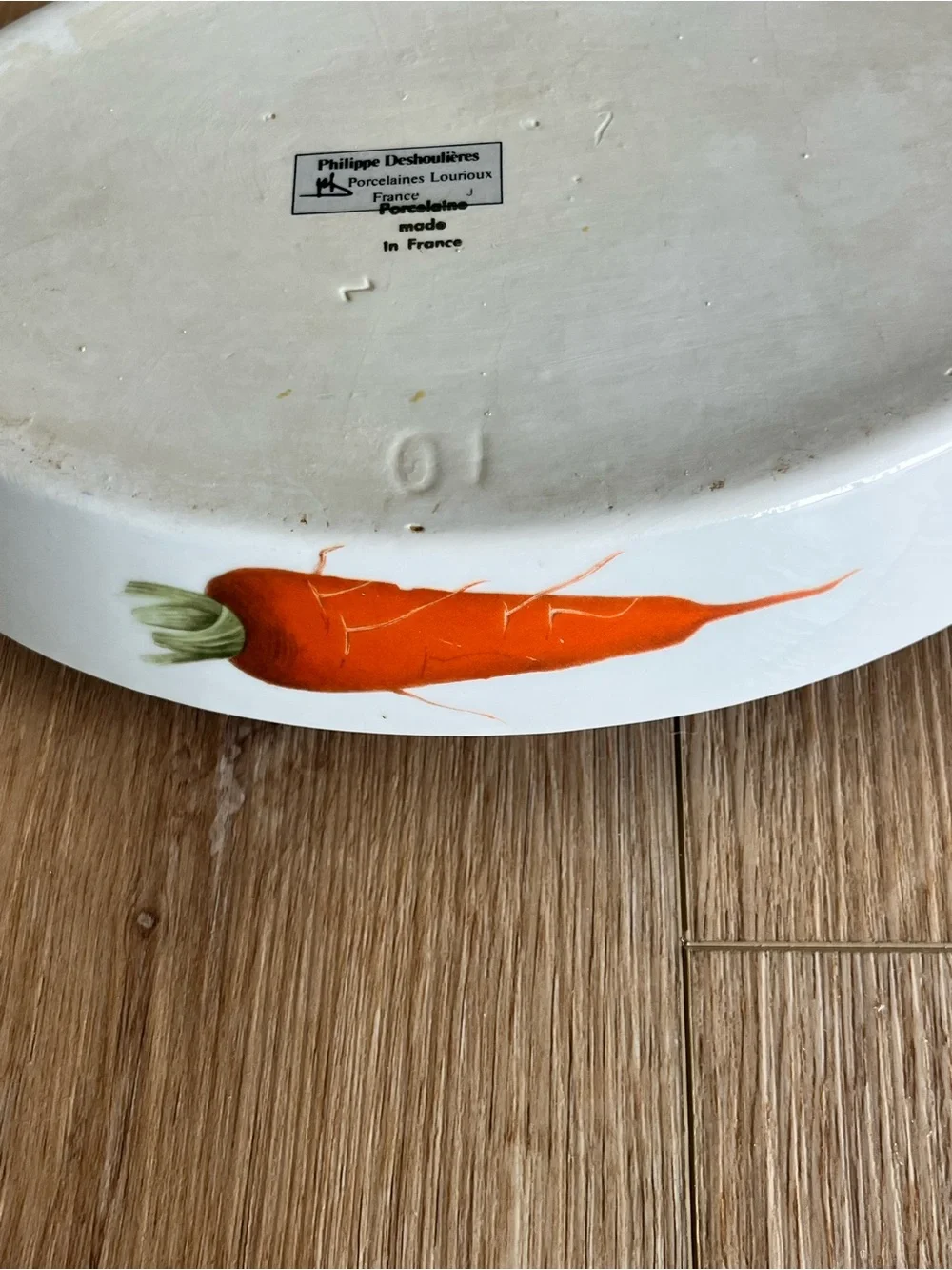 Philippe Deshoulieres porcelain serving