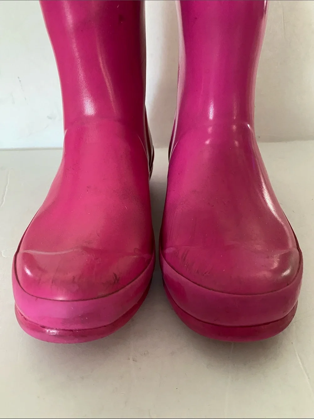 Hunter Fuchsia Gloss Knee-High Rain Boots