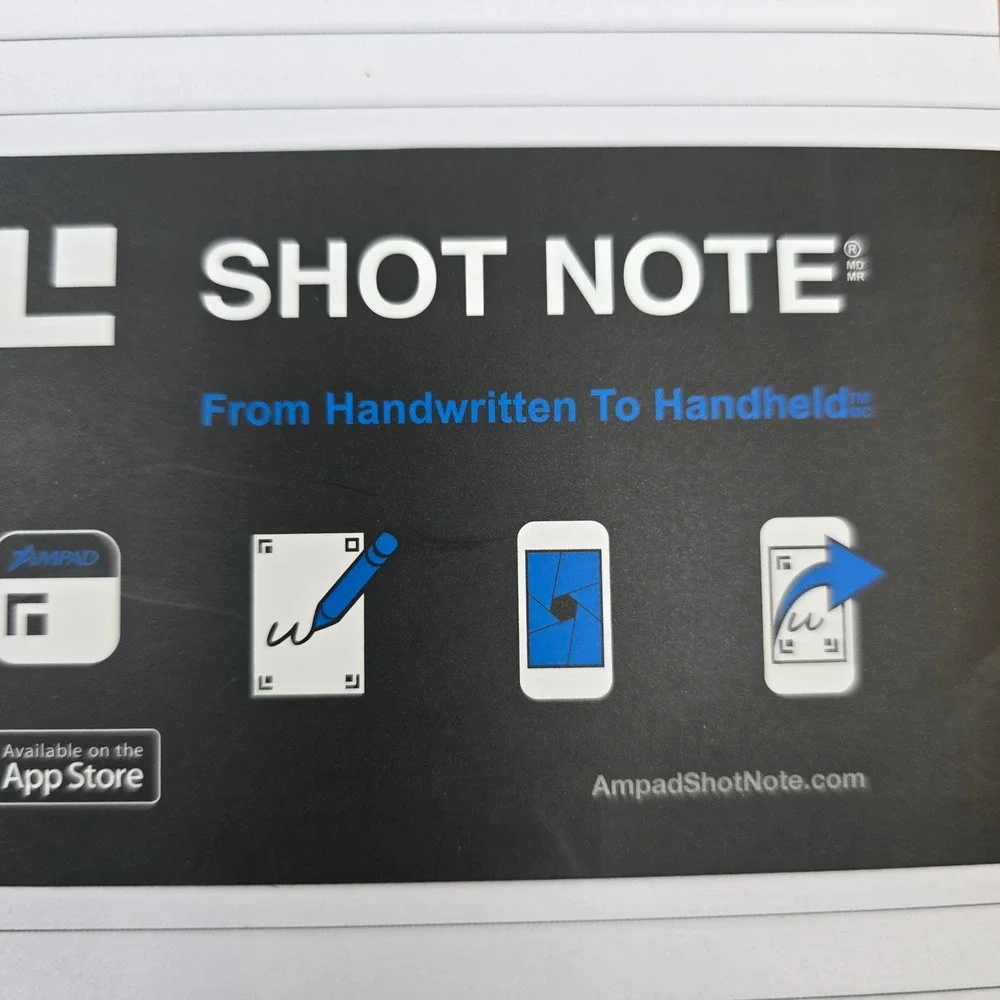 Ampad shot note
