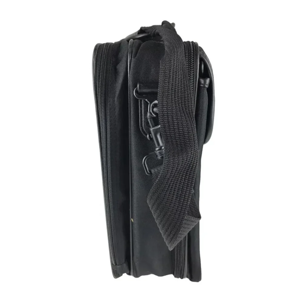Dell Unisex Black Padded‎ Water Resistant Laptop Carrying Briefcase
