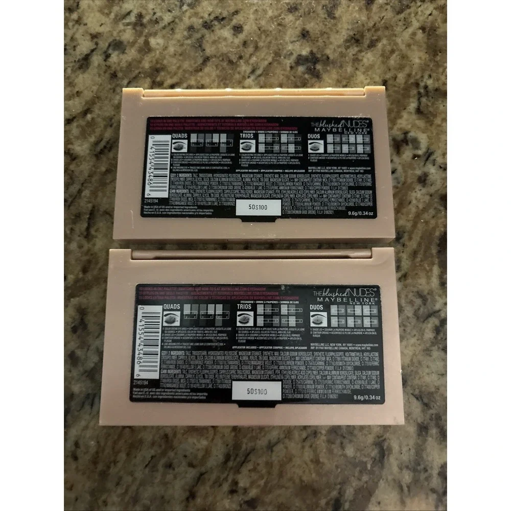 Maybelline New York Blushed Nudes Eyeshadow Palette - Blush, 12 Highly Blendable