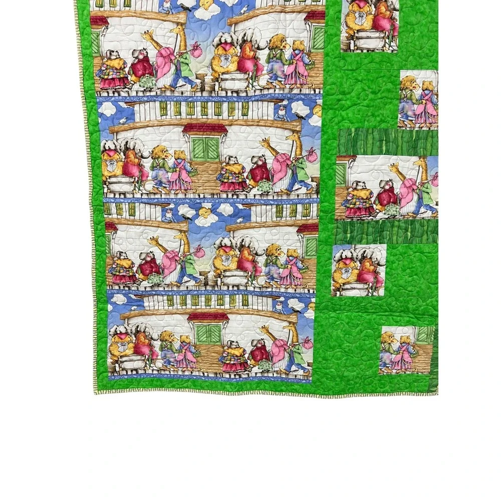 Handmade handcrafted quilted