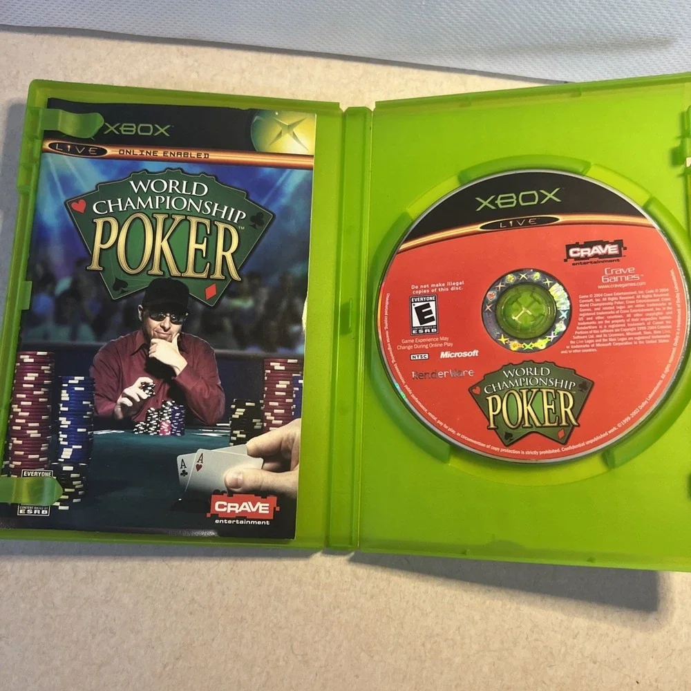 World Championship Poker (Microsoft Xbox, 2004) Complete