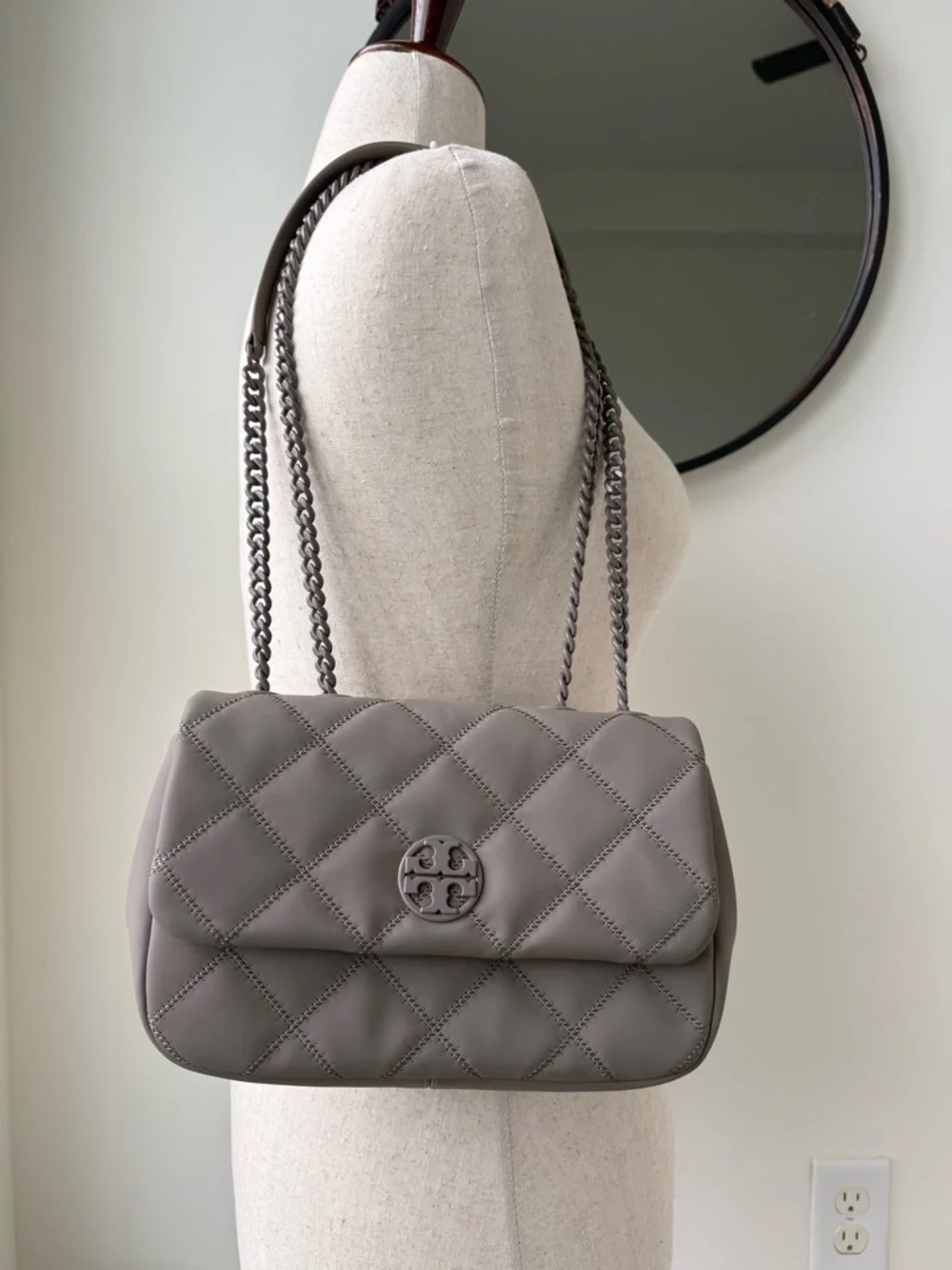 Tory Burch quilted matte