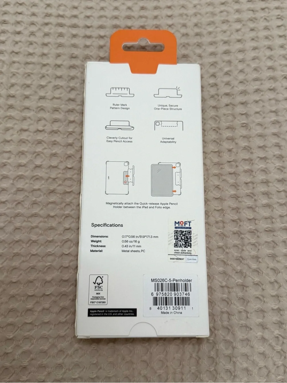 Moft Apple Pencil Holder