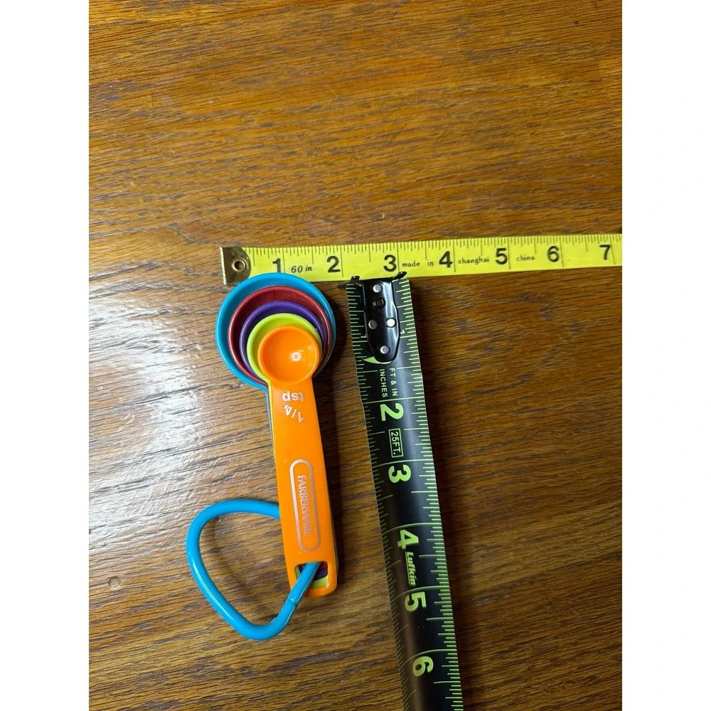 Farberware Colorful Measuring Spoon Set on‎ Connecting Ring (5)