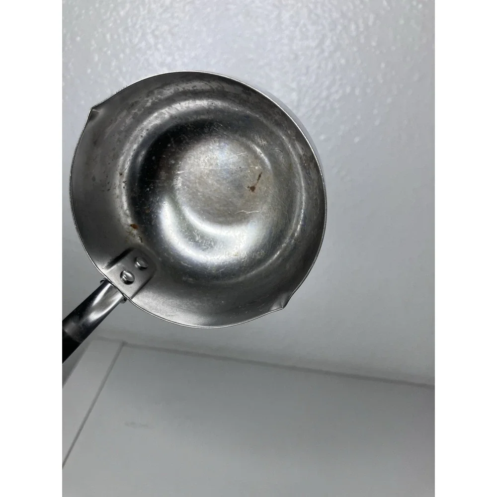 Vintage Unbranded Wheat Print Soup Ladle 11