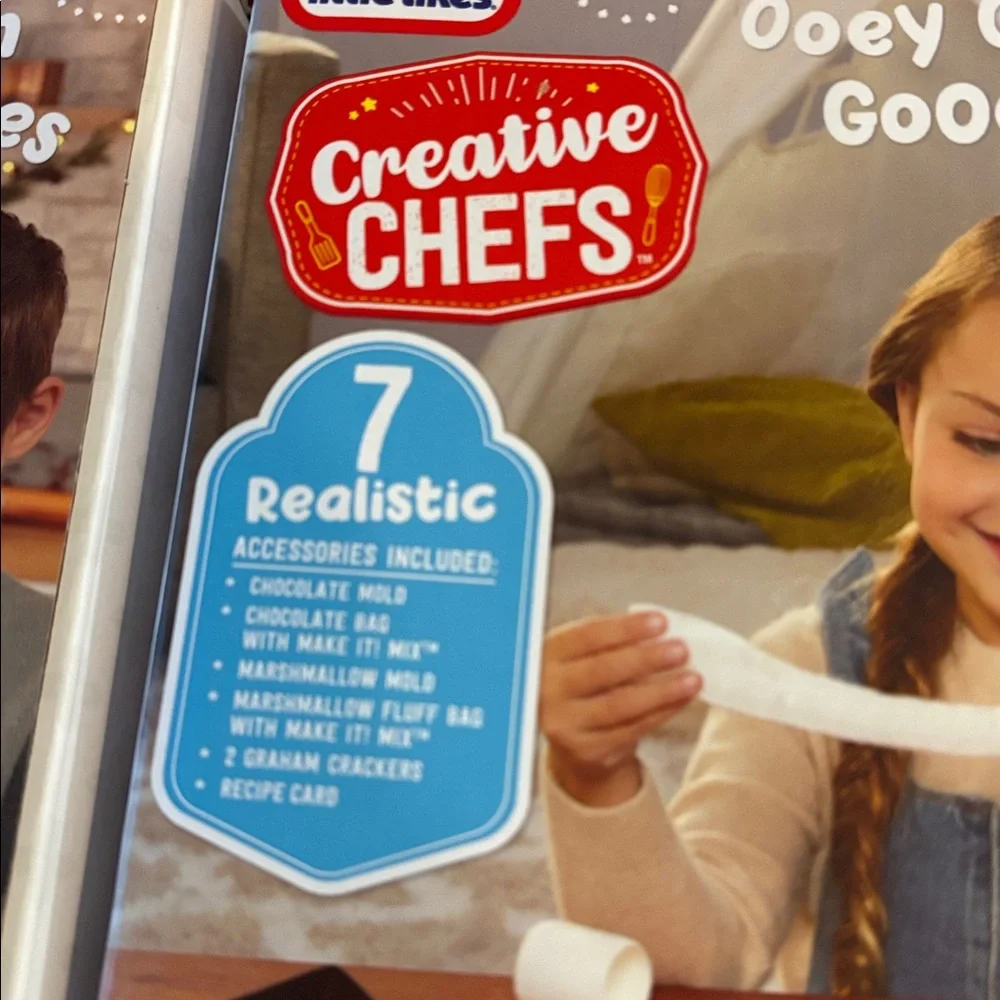 Little Tikes Creative Chefs Gingerbread House Winter Cookies & Smores Kits NEW