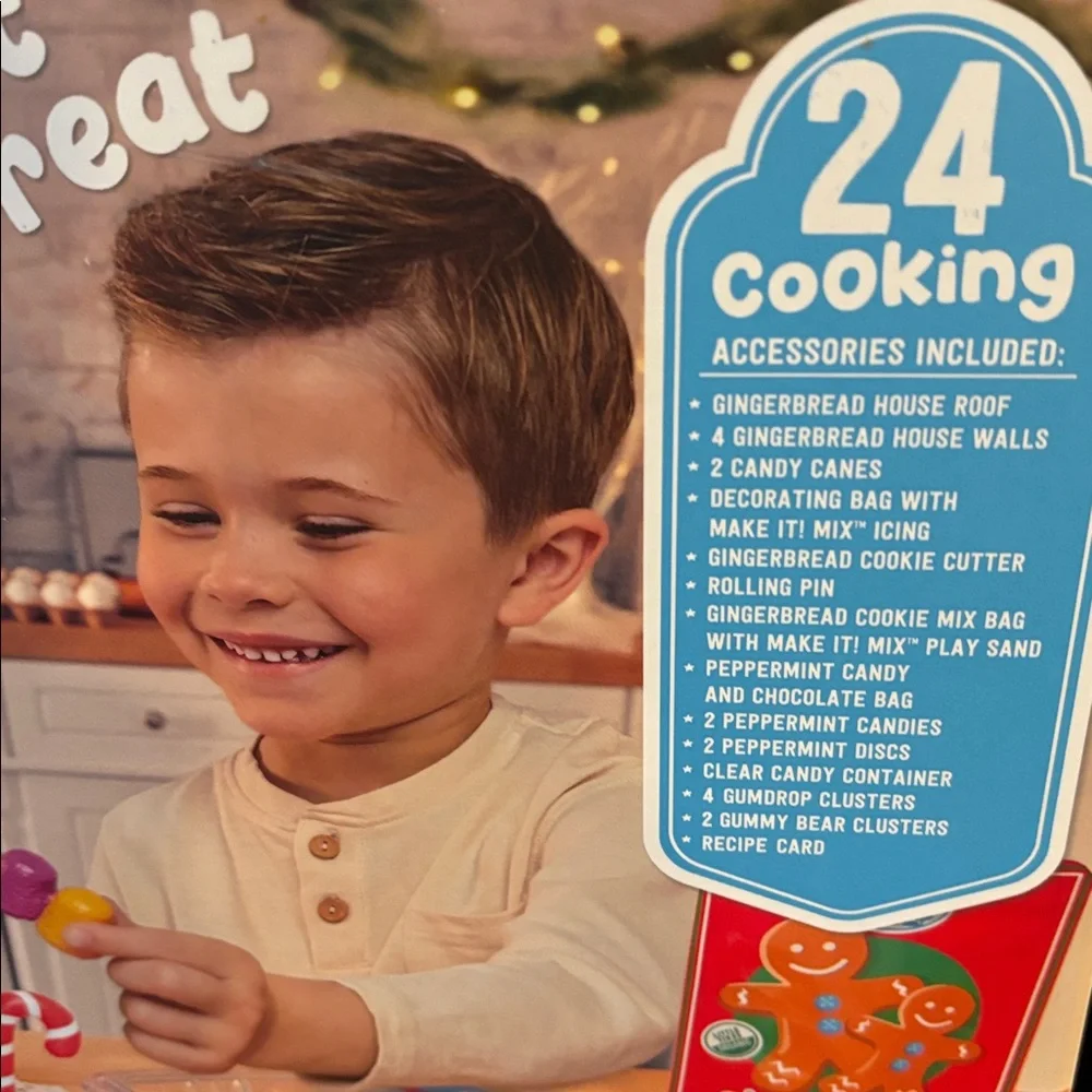 Little Tikes Creative Chefs Gingerbread House Winter Cookies & Smores Kits NEW