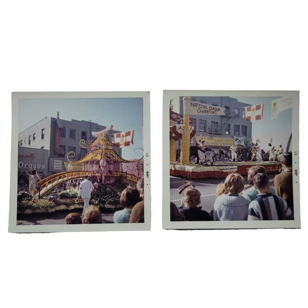 Rosebowl 1965 Parade Photographs rosebowl 1965