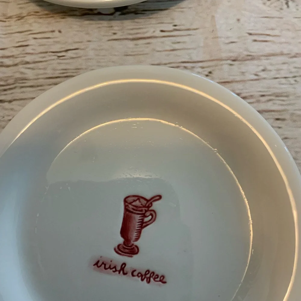 Williams Sonoma Appetizer Dessert Plates Coffee Set of‎ 4
