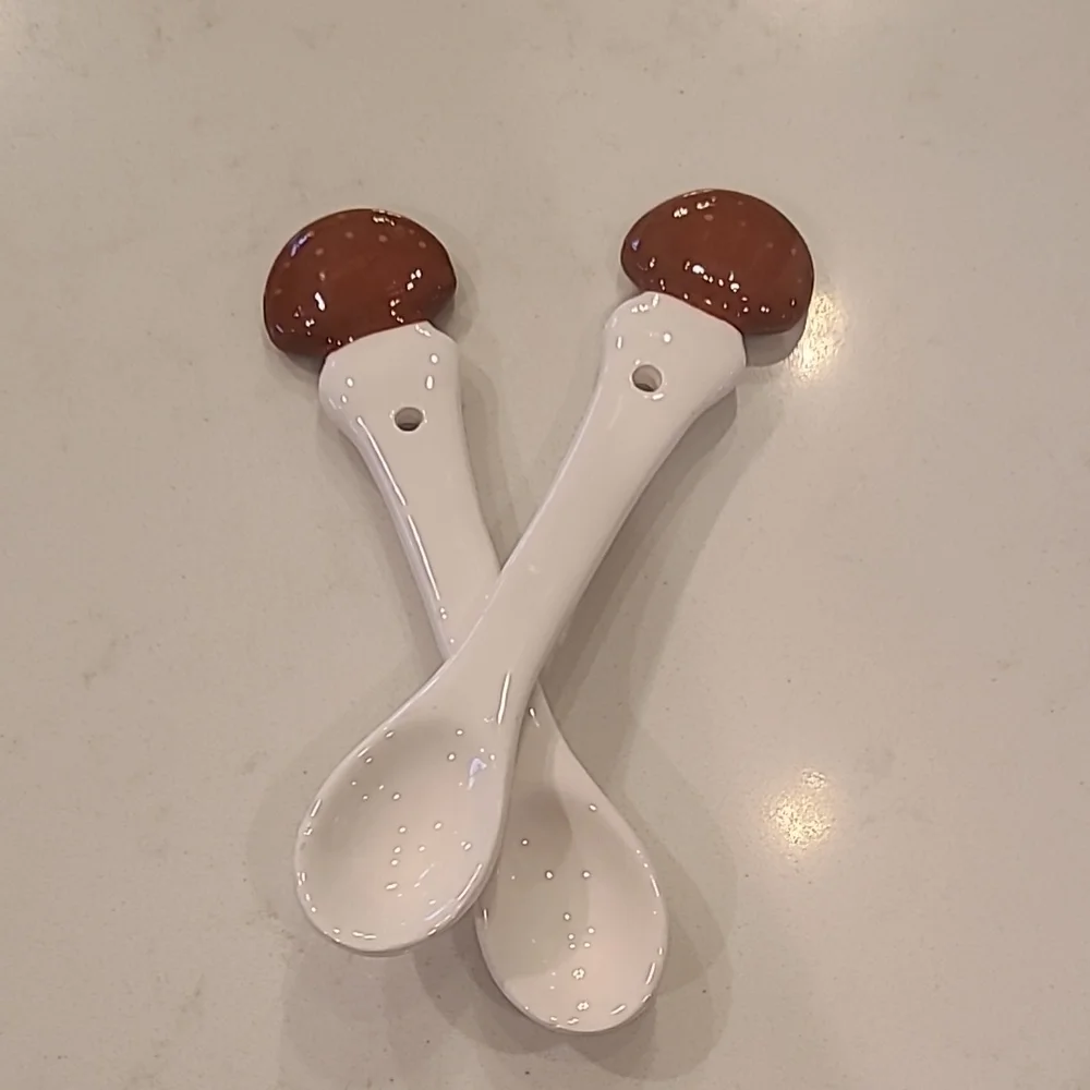Vintage Mushroom Spoons
