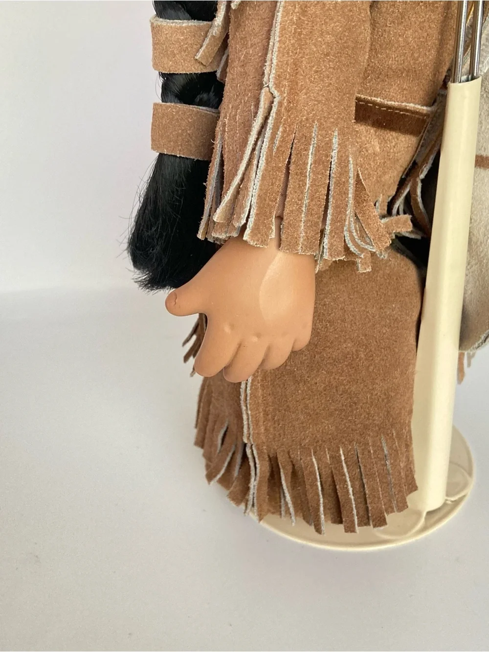 Rare Vintage 1994 Precious Moments 15” Doll w/ Baby In Papoose Morning Star 1021