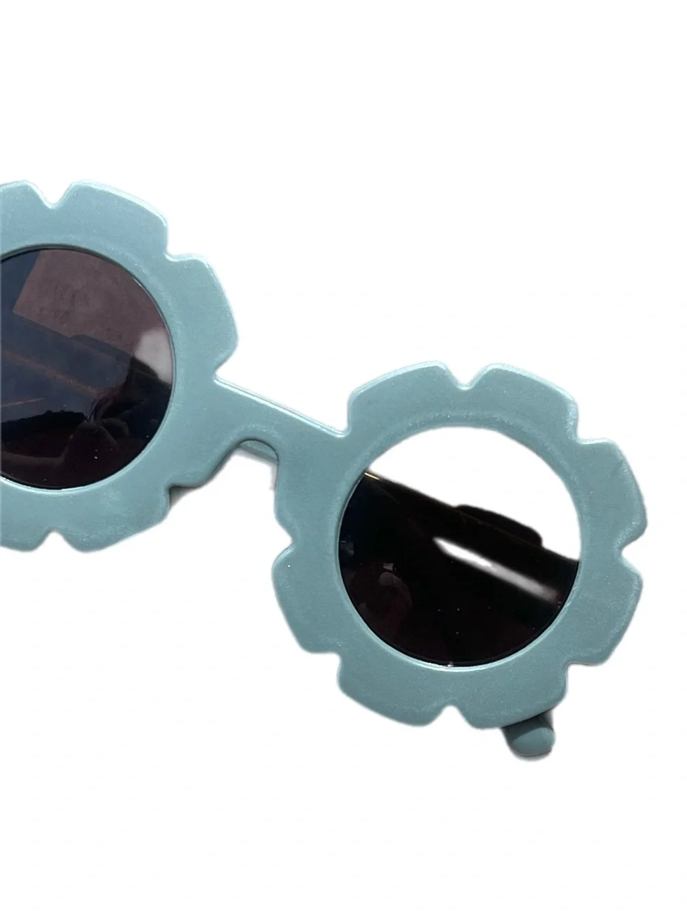 Matte Kids Flower Sunnies In Blue