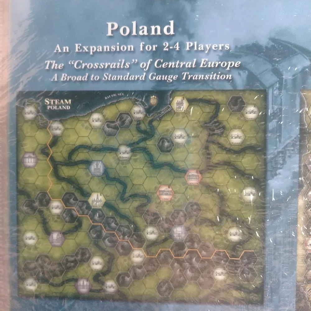 Steam Rails to Riches Map Expansion #4 of 2 Maps Poland South Africa Train Game