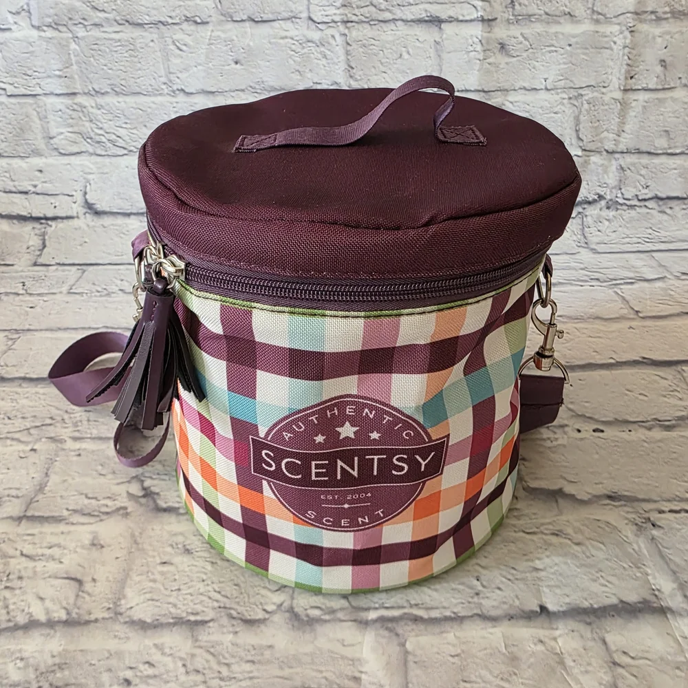 Scentsy vibrant plaid