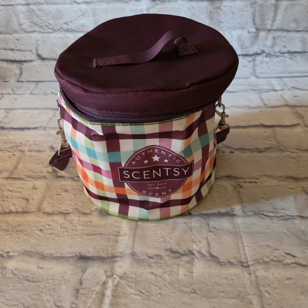 Scentsy vibrant plaid