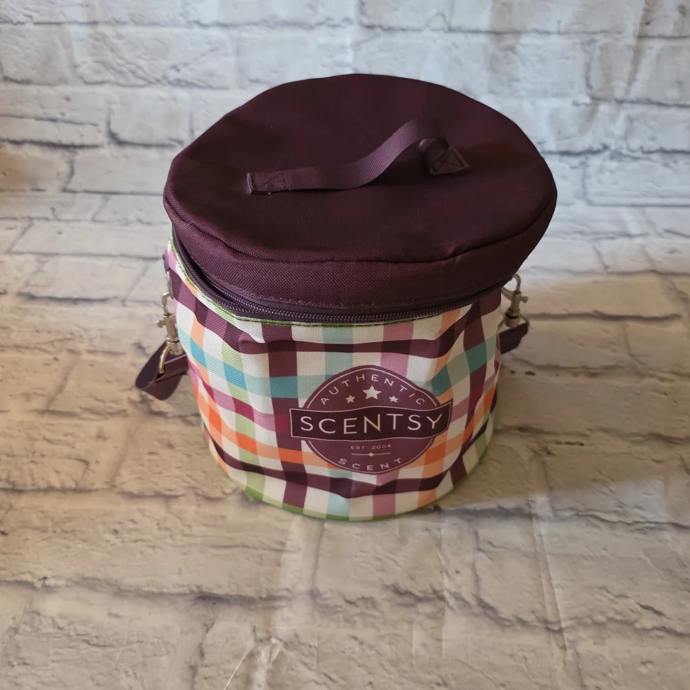 Scentsy vibrant plaid
