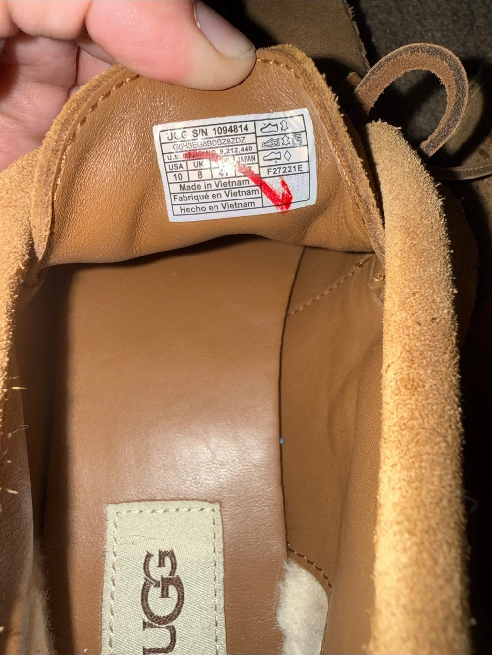 UGG mocassin ankle