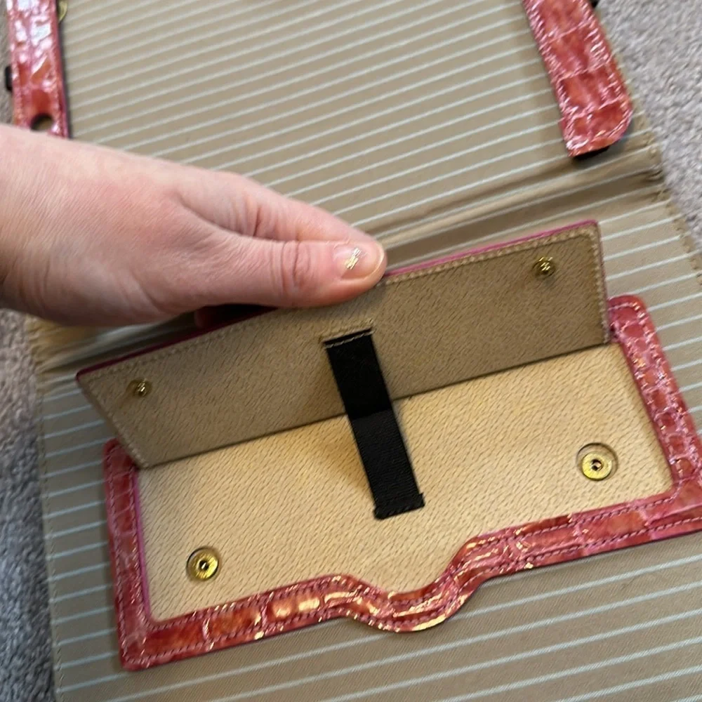 ABAS Leather IPad Case EUC