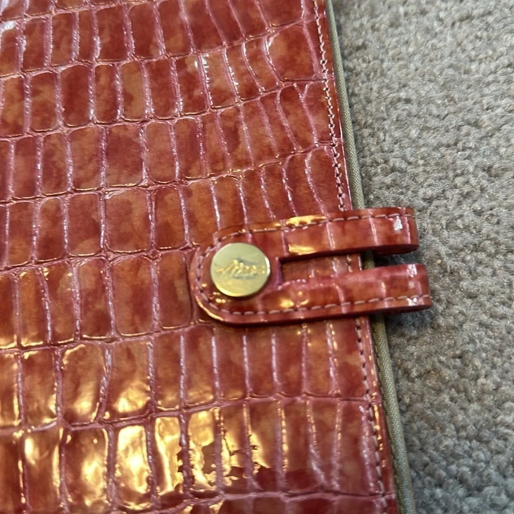 ABAS Leather IPad Case EUC