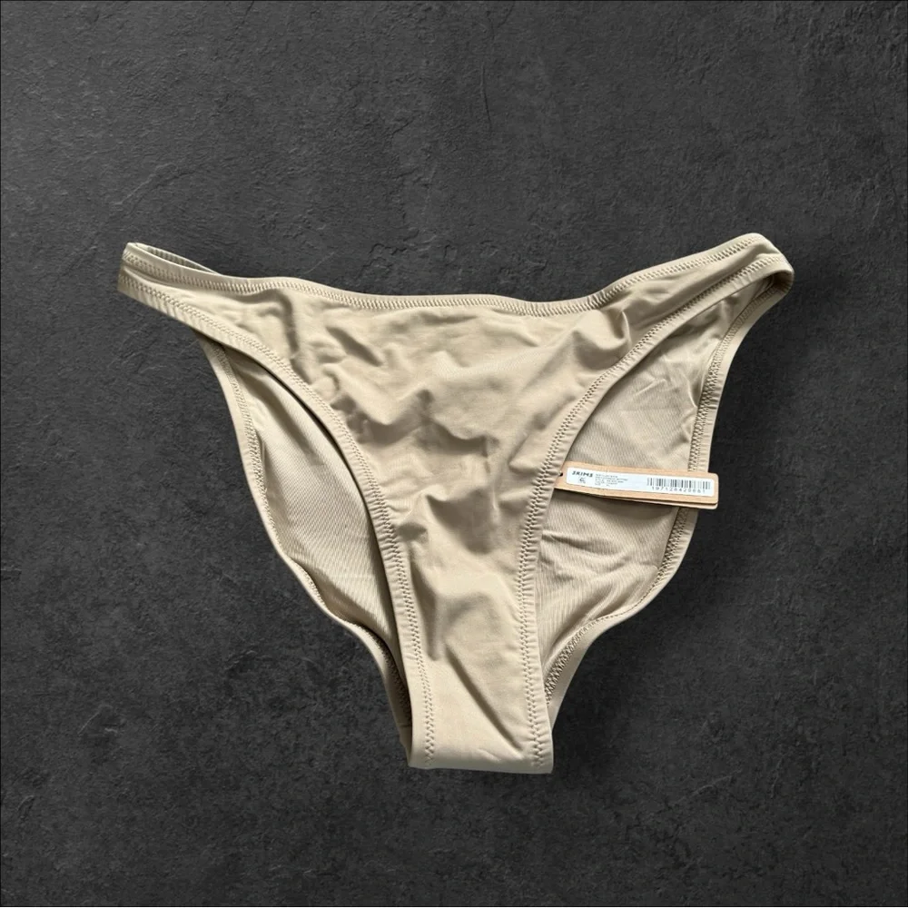 NWT Skims Recycled Swim Mid Coverage‎ Bottom BB-BRF-3989 Desert Xl