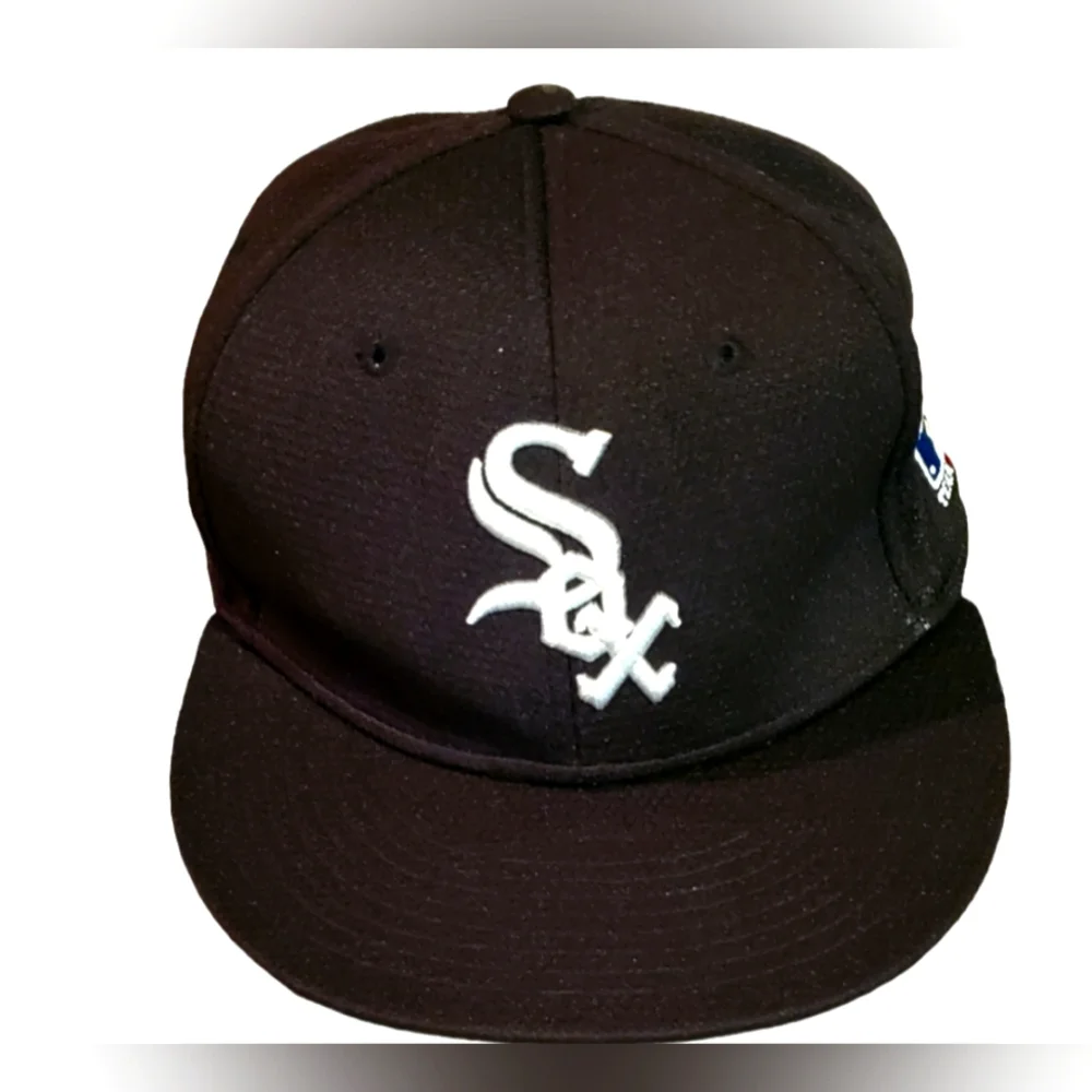 Youth Chicago White Sox‎ OC Sports Adjustable Hat Cap MLB Baseball Black White