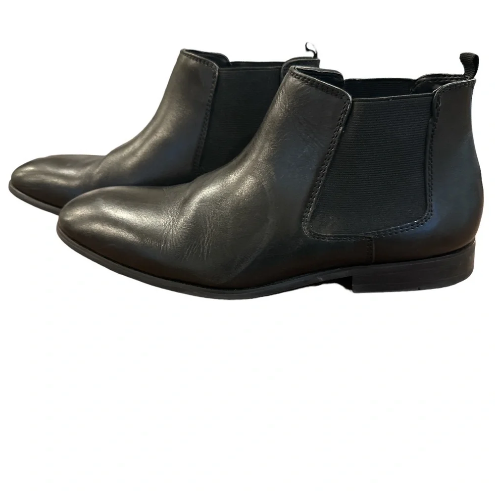 Moretti Black Label Todd II in Black. Size 10 D‎ Pull On Boots.