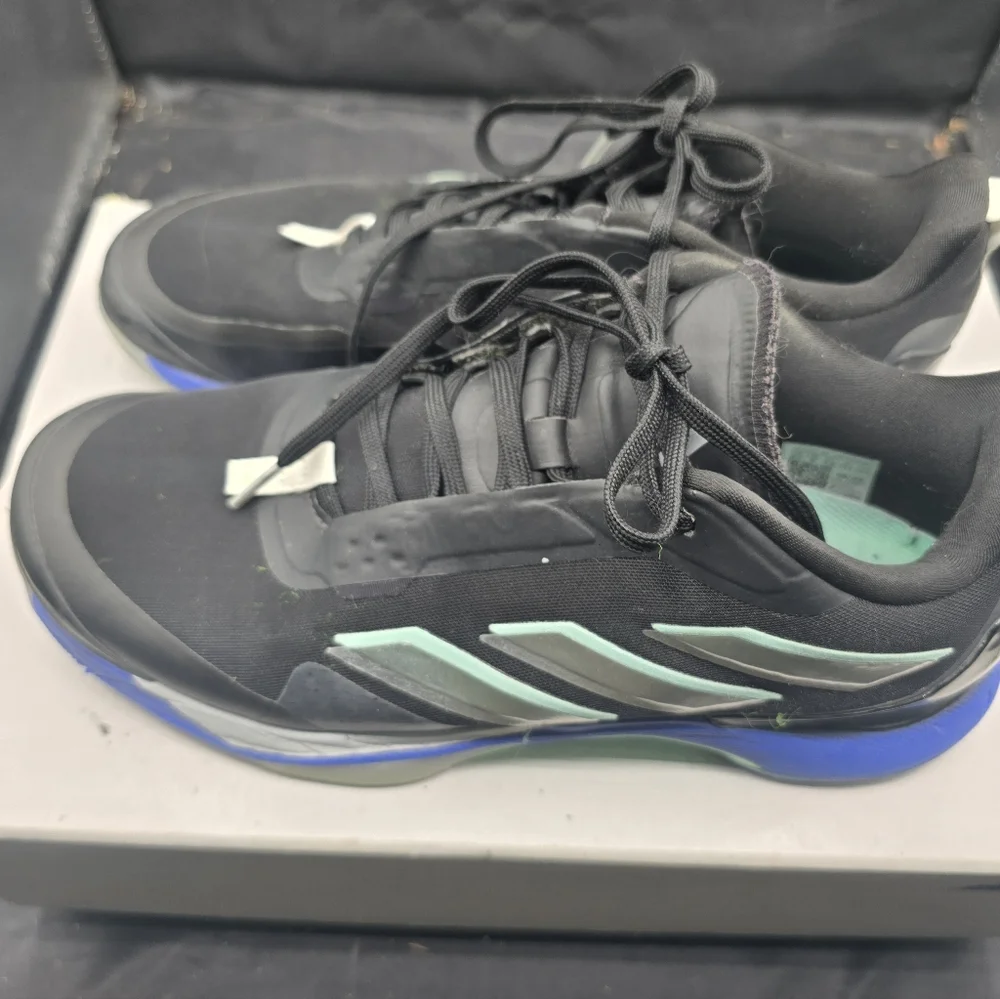 adidas Black‎ and Blue Athletic Shoes