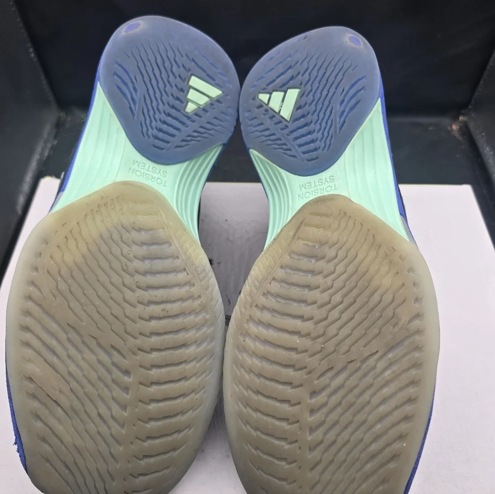 adidas Black‎ and Blue Athletic Shoes