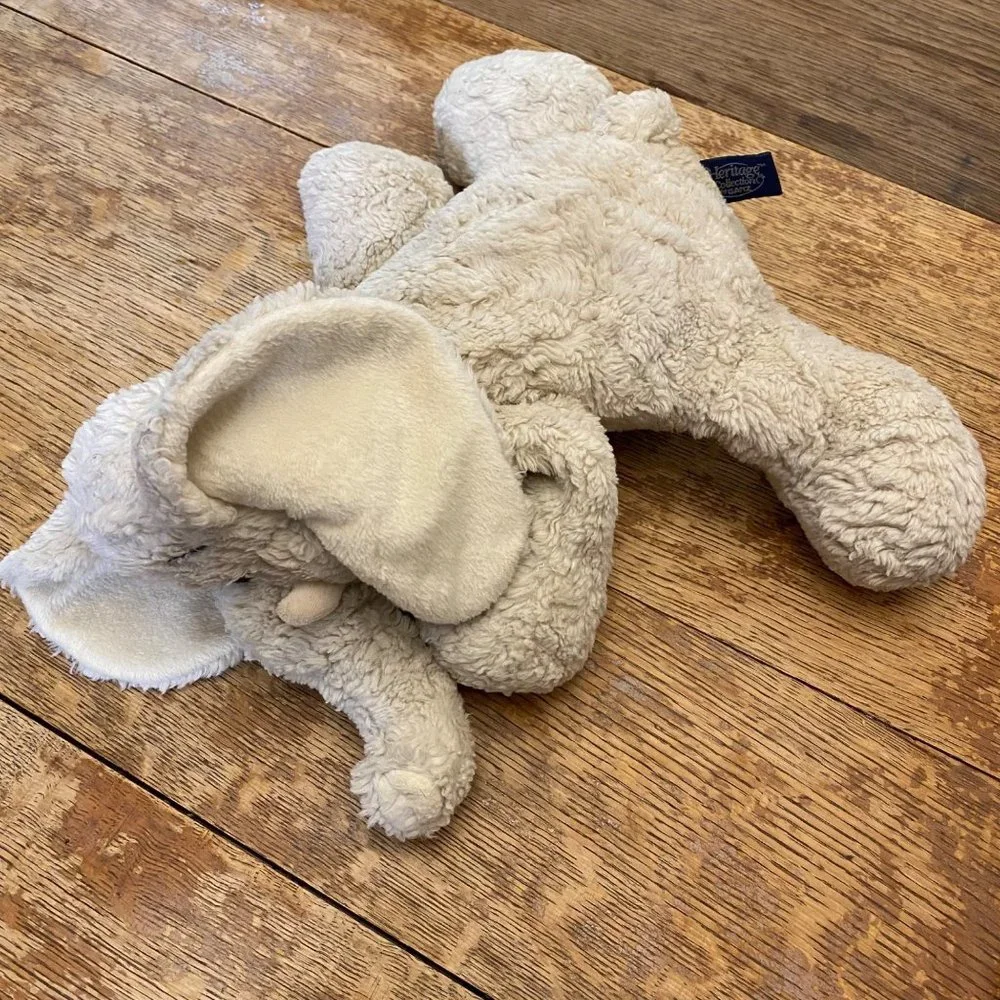 Heritage by Ganz plush Effie‎ the Elephant floppy plush stuffed 17
