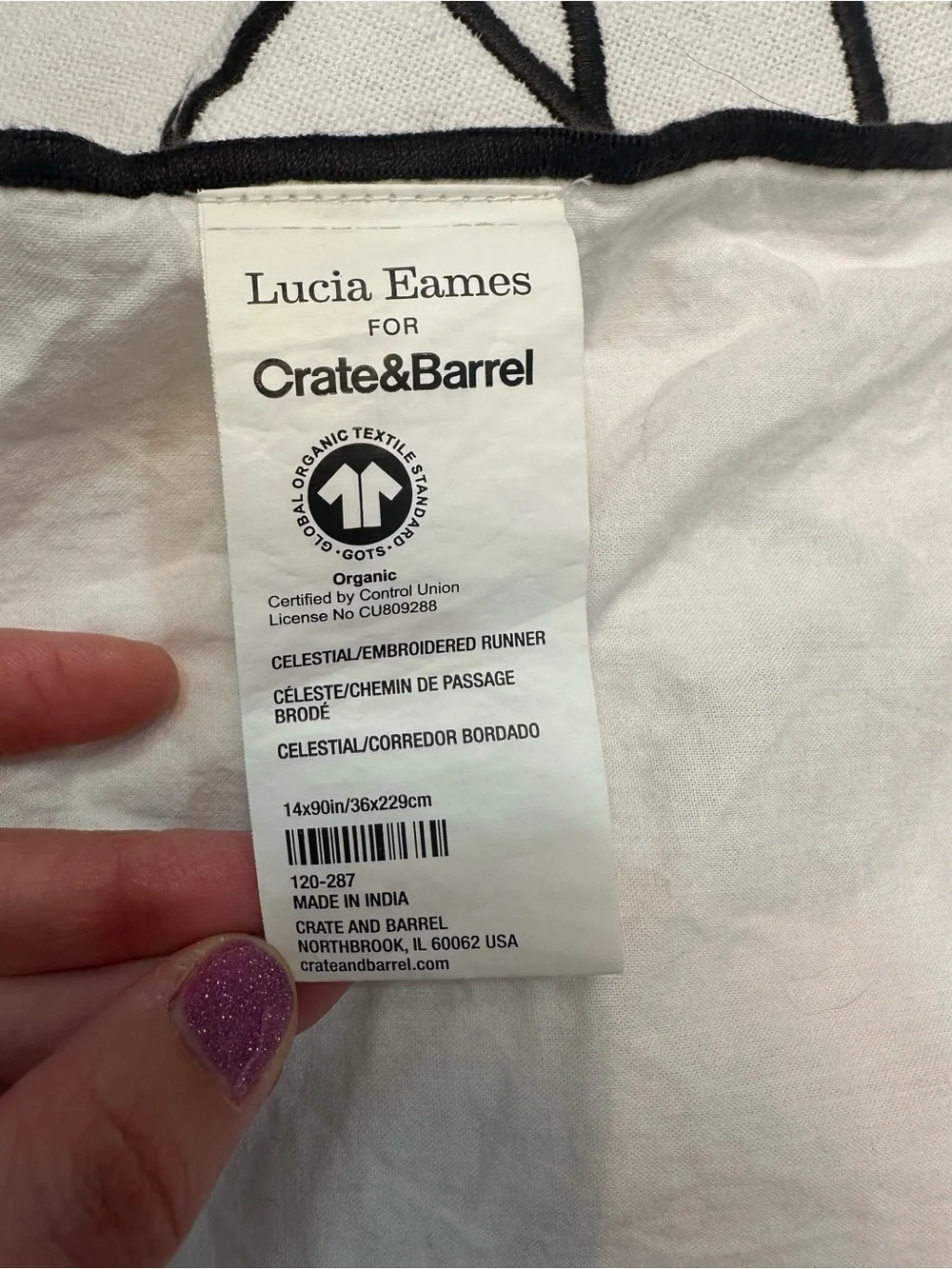 Crate&Barrel lucia eames