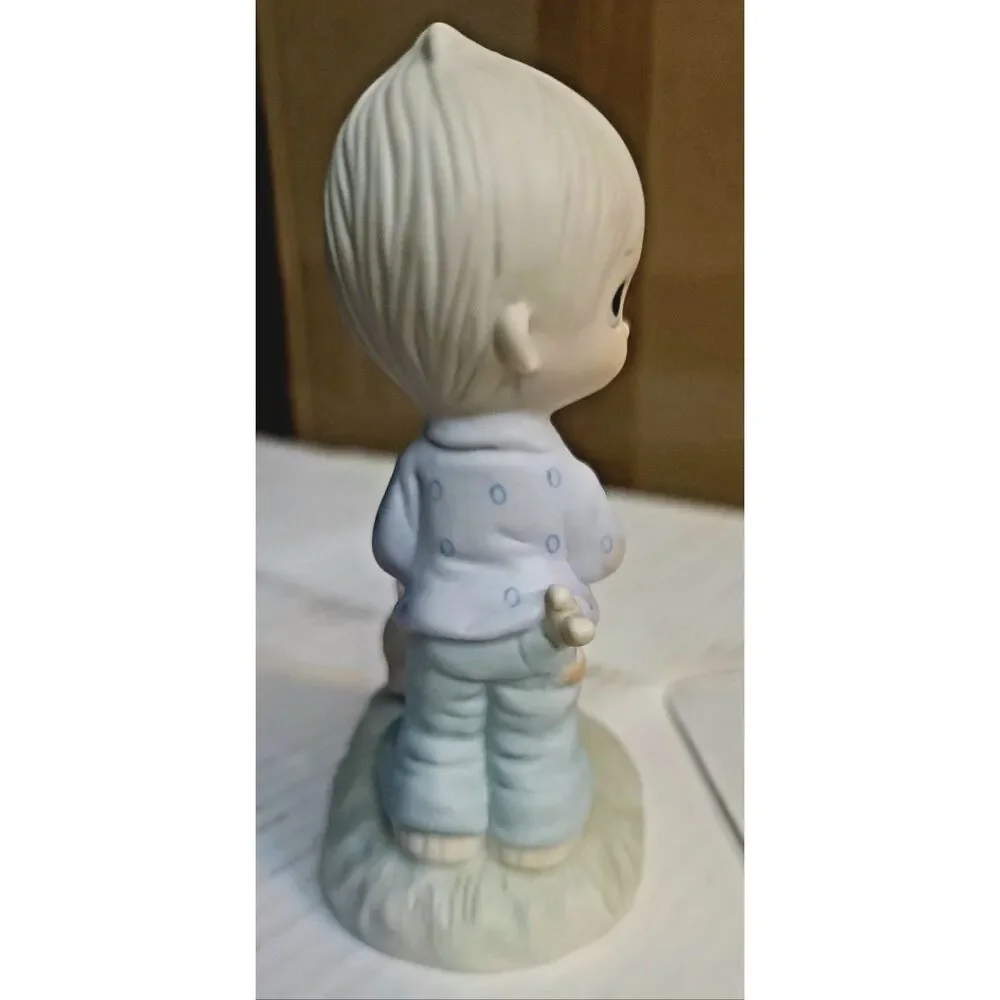 A Boy & His Dog Porcelain Figurine Jonathan‎ & David 1978