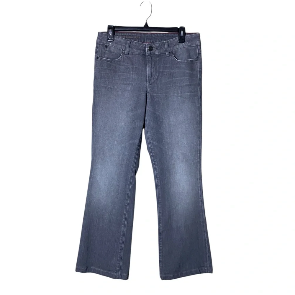 Talbots Women Signature Boot Cut‎ Jean Size 8 Western Cowgirl Rodeo Charc…