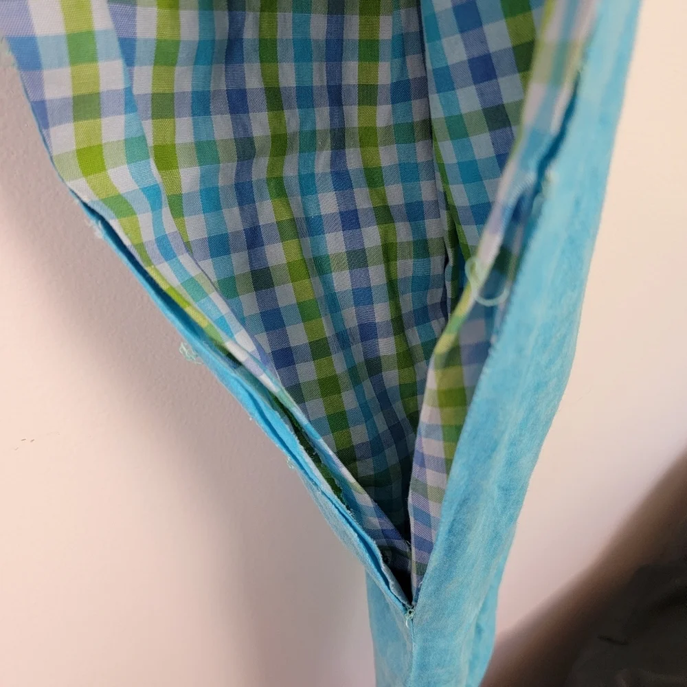 Hand Crafted Aqua & Purple Kids Mermaid Costume Beautifully Made XS- S