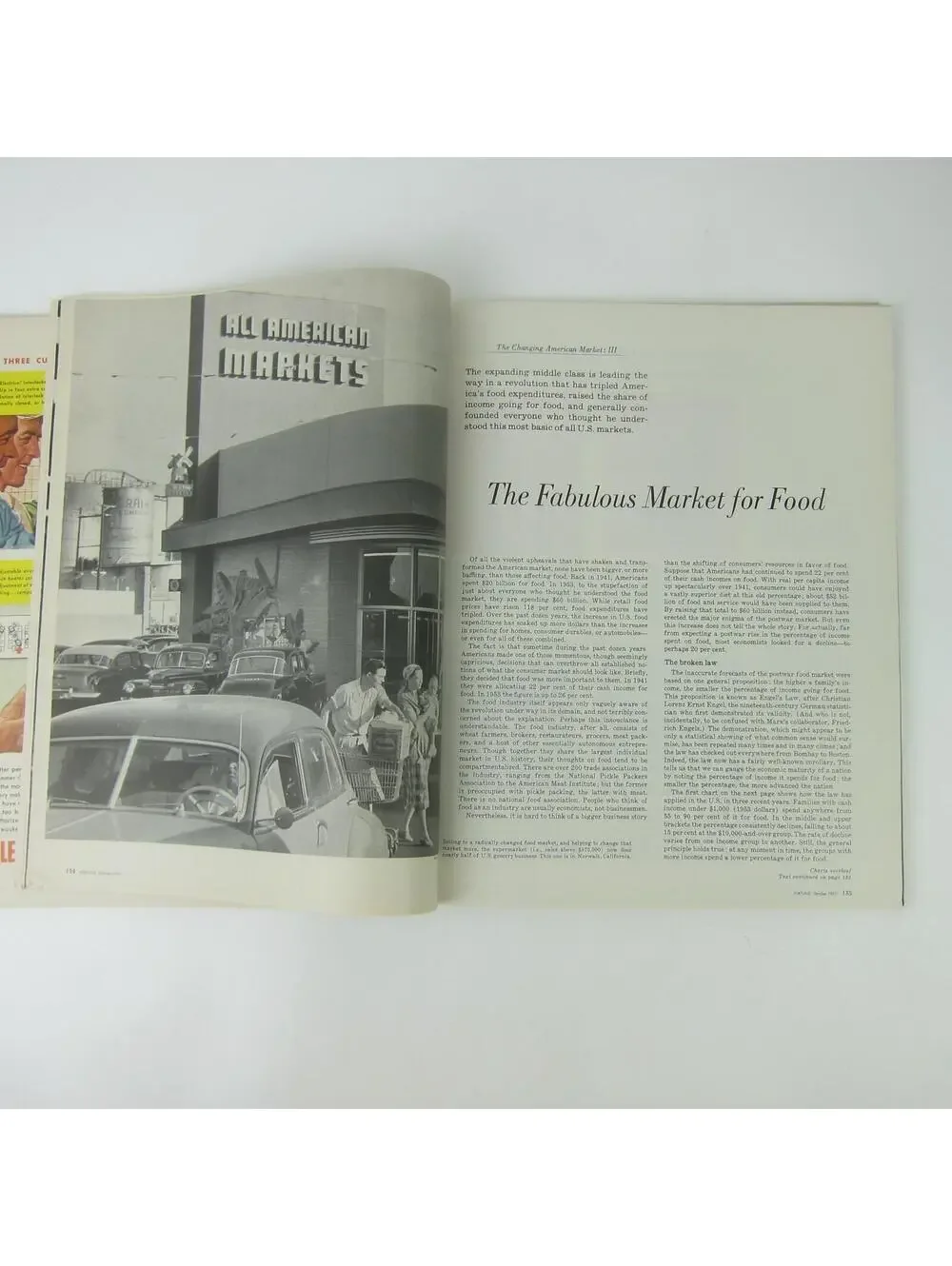 Vintage FORTUNE Magazine October 1953 Cadillac Chevrolet General Motors Seagrams